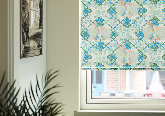 Faded Glamour, Absinthe White - Roman Blind - Image 5